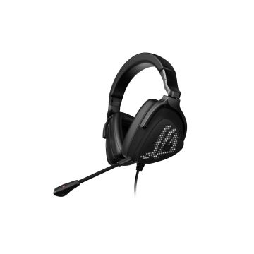 ASUS ROG DELTA S ANIMATE Headset Bedraad Hoofdband Gamen USB Type-C Zwart (90YH037M-B2UA00) thumbnail