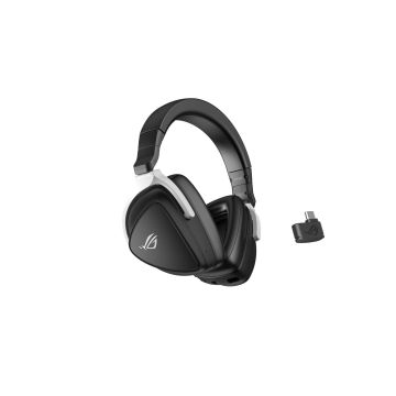 ASUS ROG Delta S Wireless Headset Draadloos Hoofdband Gamen Bluetooth Zwart (90YH03IW-B3UA00) thumbnail