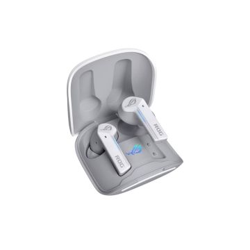 ASUS ROG Cetra True Wireless Moonlight White Hoofdtelefoons True Wireless Stereo (TWS) In-ear Gamen Bluetooth Wit (90YH03X1-B5UA00) thumbnail