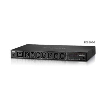 ATEN 20A/16A 8-uitgangen 1U gemeten en geschakeld eco PDU (PE8208G-ATA-G) thumbnail