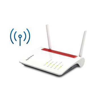 Box FRITZ! 6850 LTE draadloze router Gigabit Ethernet Dual-band (2.4 GHz / 5 GHz) 4G Wit (20002925) thumbnail