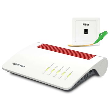 Box 5590 Fiber draadloze router Gigabit Ethernet Dual-band (2.4 GHz / 5 GHz) Wit (20002981) thumbnail