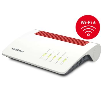 Box 7590 AX draadloze router Gigabit Ethernet Dual-band (2.4 GHz / 5 GHz) Wit (20002998) thumbnail