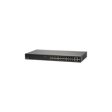 Axis T8524 PoE+ Managed Gigabit Ethernet (10/100/1000) Power over Ethernet (PoE) Zwart (01192-002) thumbnail