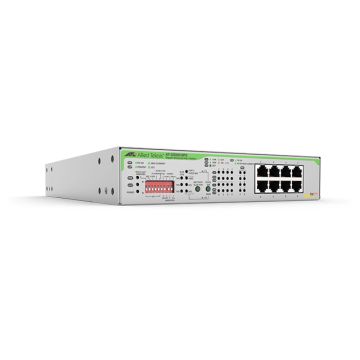 Allied Telesis AT-GS920/8PS-50 Managed Gigabit Ethernet (10/100/1000) Power over Ethernet (PoE) 1U Grijs (AT-GS920/8PS-50) thumbnail