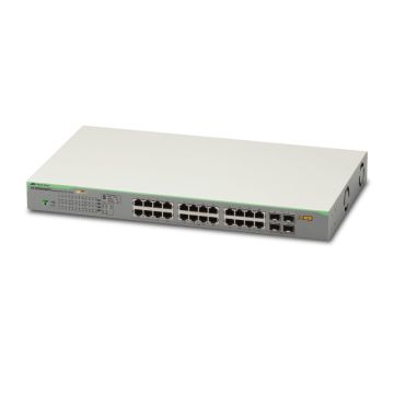 Allied Telesis GS950/28PS Managed Gigabit Ethernet (10/100/1000) Power over Ethernet (PoE) Grijs (AT-GS950/52PSV2-50) thumbnail