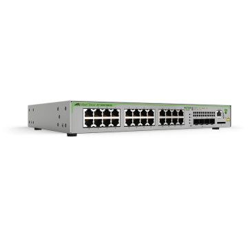Allied Telesis GS970M Managed L3 Gigabit Ethernet (10/100/1000) 1U Grijs (AT-GS970M/28PS-50) thumbnail