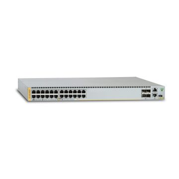 Allied Telesis AT-x930-28GPX Managed L3 Gigabit Ethernet (10/100/1000) Power over Ethernet (PoE) Grijs (AT-X930-28GPX) thumbnail