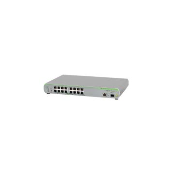 Allied Telesis AT-GS910/18XST-50 netwerk-switch Unmanaged 10G Ethernet (100/1000/10000) Grijs (GS910/18XST-50) thumbnail