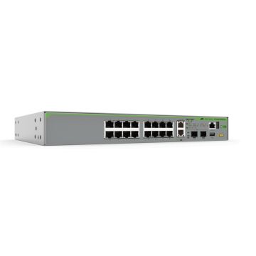 Allied Telesis AT-GS970EMX/20-50 netwerk-switch Managed L3 Gigabit Ethernet (10/100/1000) Grijs (GS970EMX/20-50) thumbnail