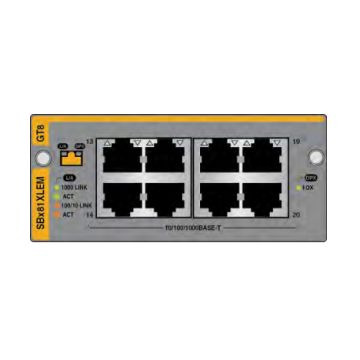 Allied Telesis AT-SBX81XLEM/GT8 network switch module Gigabit Ethernet (SBX81XLEM/GT8) thumbnail