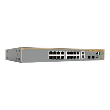 Allied Telesis AT-X330-20GTX-50 netwerk-switch Managed L3 Gigabit Ethernet (10/100/1000) Grijs (X330-20GTX-50) thumbnail
