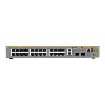 Allied Telesis AT-X330-28GTX-50 netwerk-switch Managed L3 Gigabit Ethernet (10/100/1000) Grijs (X330-28GTX-50) thumbnail