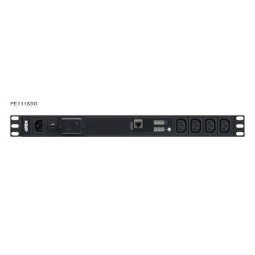 ATEN Basis 1U PDU met meter en piekbescherming (PE1118SG-AT-G) thumbnail