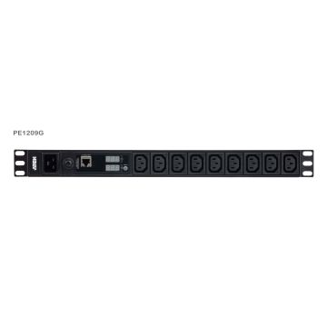ATEN Basis 1U PDU met meter (PE1209G-AT-G) thumbnail