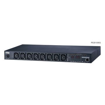 ATEN 15A/10A 8-uitgangen 1U gemeten en geschakeld eco PDU (PE8108G-ATA-G) thumbnail
