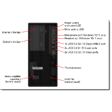 Lenovo ThinkSystem ST50 V2 E-2356G 16GB (7D8JA03FEA) thumbnail