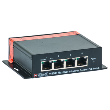 barox IP Switch 4x10/100TX PoE+ 1x100FX o. Manag. (VI-3005) thumbnail