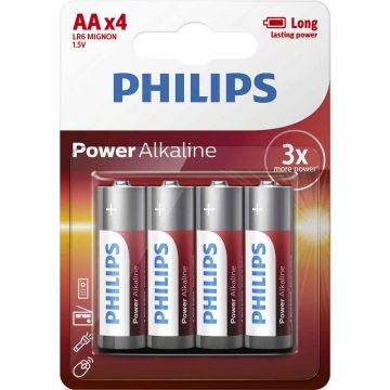 Philips Power Alkaline Batterij LR6P4B/10