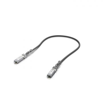 Ubiquiti UACC-DAC-SFP10-0.5M InfiniBand-kabel 0,5 m SFP+ Zwart