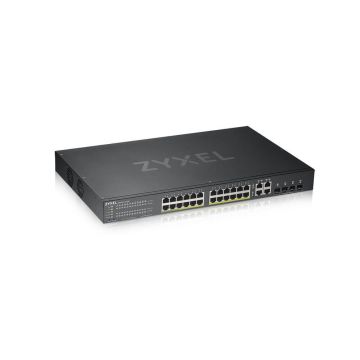 Zyxel GS1920-24HPV2 Managed Gigabit Ethernet (10/100/1000) Power over Ethernet (PoE) Zwart (GS192024HPV2-EU010) thumbnail