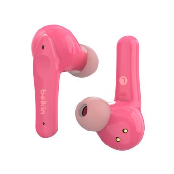 Belkin Soundform Nano​ Hoofdtelefoons Draadloos In-ear Oproepen/muziek Micro-USB Bluetooth Roze (PAC003BTPK) thumbnail