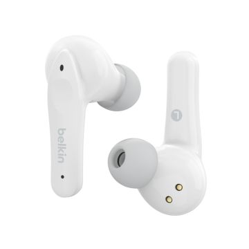 Belkin Soundform Nano​ Hoofdtelefoons Draadloos In-ear Oproepen/muziek Micro-USB Bluetooth Wit (PAC003BTWH) thumbnail