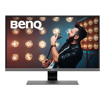BenQ EW3270U 80 cm (31.5") 3840 x 2160 Pixels 4K Ultra HD LED Zwart, Grijs, Metallic