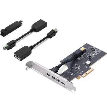 Lenovo 4XF1L53431 interfacekaart/-adapter Intern Mini DisplayPort, Thunderbolt 4 (4XF1L53431) thumbnail