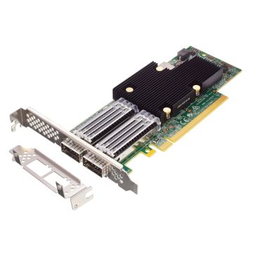 Broadcom NetXtreme E-Series P2100G - Netzwerkadapter - PCIe 4,0 x16 Low-Profile - 100 Gigabit QSFP56 x 2 (BCM957508-P2100G) (BCM957508-P2100G) thumbnail