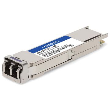 Brocade QSFP+ Module - For Optical Network, Data Networking - 1 LC 40GBase-LR4 Network - Optical Fiber Single-mode - 40 Gigabit  (40G-QSFP-LR4-8) thumbnail