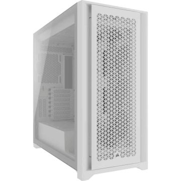 Corsair 5000D CORE AIRFLOW ATX without Power Supply White (CC-9011262-WW) thumbnail