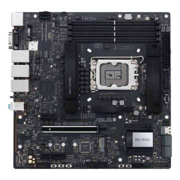 ASUS PRO WS W680M-ACE SE Intel W680 LGA 1700 micro ATX (90MB1FA0-M0EAY0) thumbnail