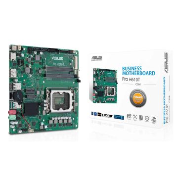 ASUS PRO H610T-CSM Intel H610 LGA 1700 Thin Mini ITX (90MB1G60-M0EAYC) thumbnail
