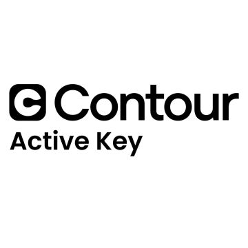 Contour Design Active Key AK-4400 toetsenbord Kantoor USB Belgisch Wit (AK-4400-GU-W/BE) thumbnail