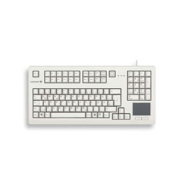 CHERRY TouchBoard G80-11900 toetsenbord Industrieel USB QWERTY Engels Grijs (G80-11900LUMEU-0) thumbnail