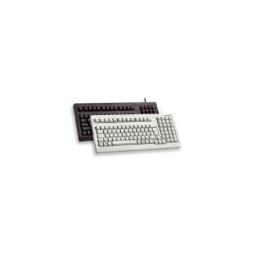 CHERRY 19" compact PC keyboard G80-1800 FR toetsenbord USB + PS/2 QWERTY Grijs