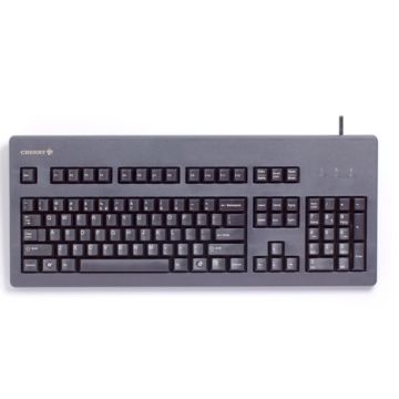 CHERRY G80-3000 toetsenbord USB + PS/2 Zwart (G80-3000LSCDE-2) thumbnail