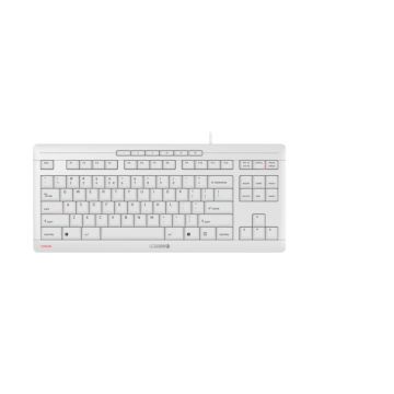 CHERRY STREAM KEYBOARD TKL toetsenbord Universeel USB QWERTY Engels Wit (JK-8600EU-0) thumbnail