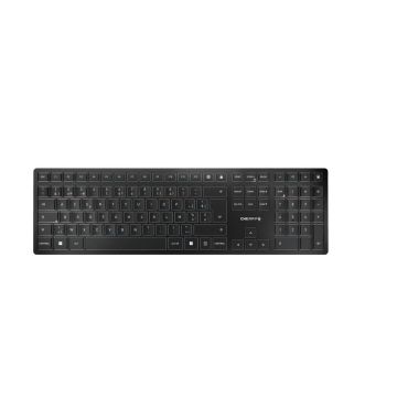 CHERRY KW 9100 SLIM toetsenbord Universeel RF-draadloos + Bluetooth Zwart (JK-9100BE-2) thumbnail
