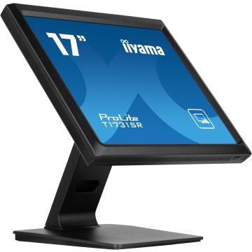 iiyama ProLite T1731SR-B1S computer monitor 43,2 cm (17") 1280 x 1024 Pixels SXGA LCD Touchscreen Zwart (T1731SR-B1S) thumbnail