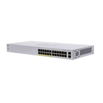 Cisco CBS110 Unmanaged L2 Gigabit Ethernet (10/100/1000) Power over Ethernet (PoE) 1U Grijs (CBS110-24PP-EU) thumbnail