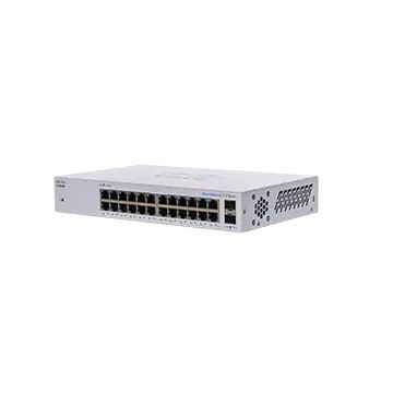 Cisco CBS110 Unmanaged L2 Gigabit Ethernet (10/100/1000) 1U Grijs (CBS110-24T-EU) thumbnail