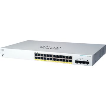 Cisco CBS220-24P-4G Managed L2 Gigabit Ethernet (10/100/1000) Power over Ethernet (PoE) 1U Wit (CBS220-24P-4G-EU) thumbnail