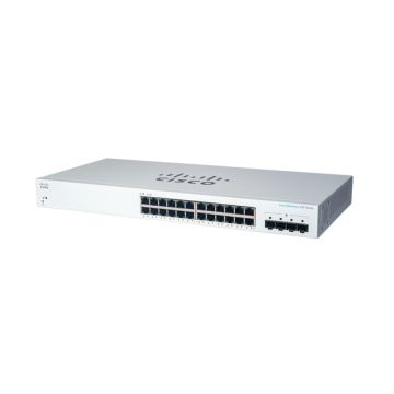 Cisco CBS220-24T-4G Managed L2 Gigabit Ethernet (10/100/1000) 1U Wit (CBS220-24T-4G-EU) thumbnail