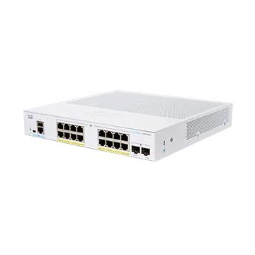 Cisco CBS250-16P-2G-EU netwerk-switch Managed L2/L3 Gigabit Ethernet (10/100/1000) Zilver (CBS250-16P-2G-EU) thumbnail