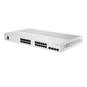 Cisco CBS250-24T-4X-EU netwerk-switch Managed L2/L3 Gigabit Ethernet (10/100/1000) Zilver (CBS250-24T-4X-EU) thumbnail
