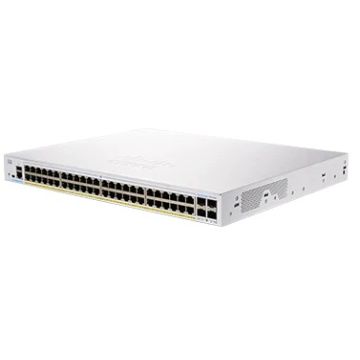 Cisco CBS250-48P-4X-EU netwerk-switch Managed L2/L3 Gigabit Ethernet (10/100/1000) Zilver (CBS250-48P-4X-EU) thumbnail