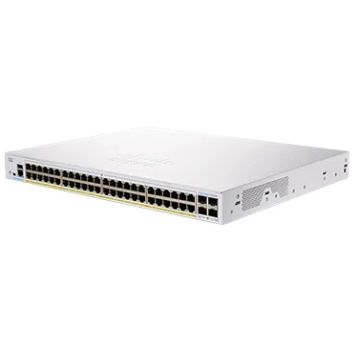 Cisco CBS250-48PP-4G-EU netwerk-switch Managed L2/L3 Gigabit Ethernet (10/100/1000) Zilver (CBS250-48PP-4G-EU) thumbnail