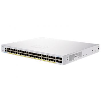 Cisco CBS350-48P-4G-EU netwerk-switch Managed L2/L3 Gigabit Ethernet (10/100/1000) Zilver